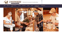 Desktop Screenshot of liwoodworkers.org